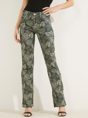 Printed Sexy Bootcut Jeans