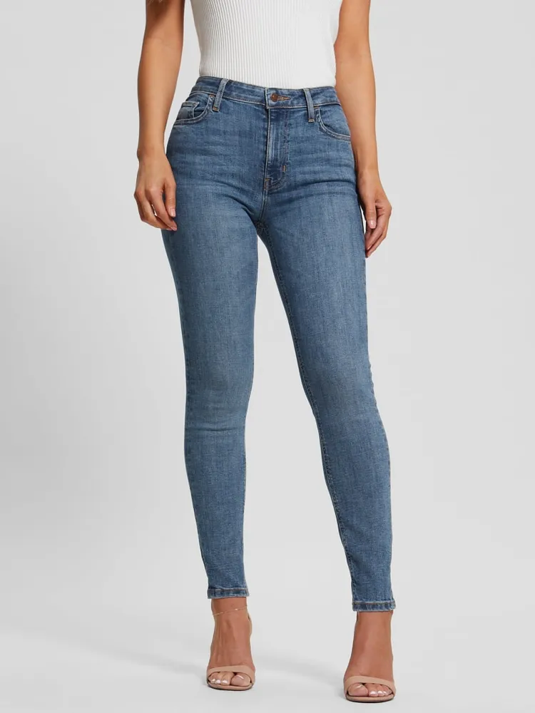 GUESS Alpha High-Rise Skinny Jeans