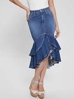 Eco Marina Denim Skirt