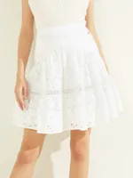 Sara Eyelet Skirt