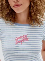 GUESS Originals Striped Baby Tee