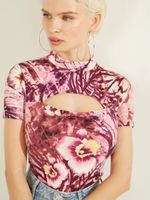 Eco Gwen Printed Cutout Top