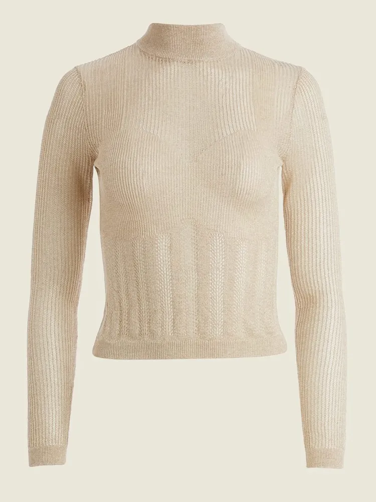 Addy Pointelle Sweater