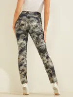 1981 Metallic Floral Skinny Jeans