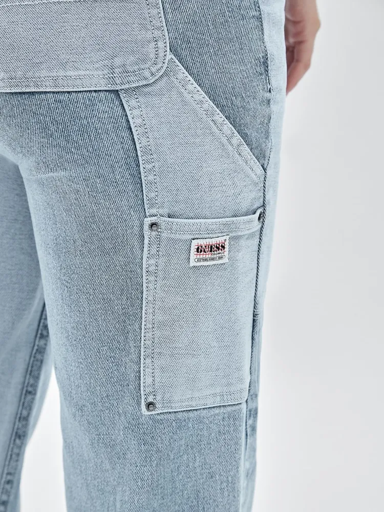 GUESS Originals Color-Block Carpenter Jeans