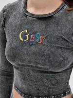 GUESS Originals Long-Sleeve Logo Top