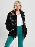 Arctic Metallic Puffer Jacket