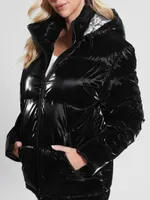 Arctic Metallic Puffer Jacket