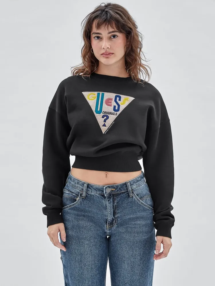 GUESS Originals Logo Crewneck Pullover