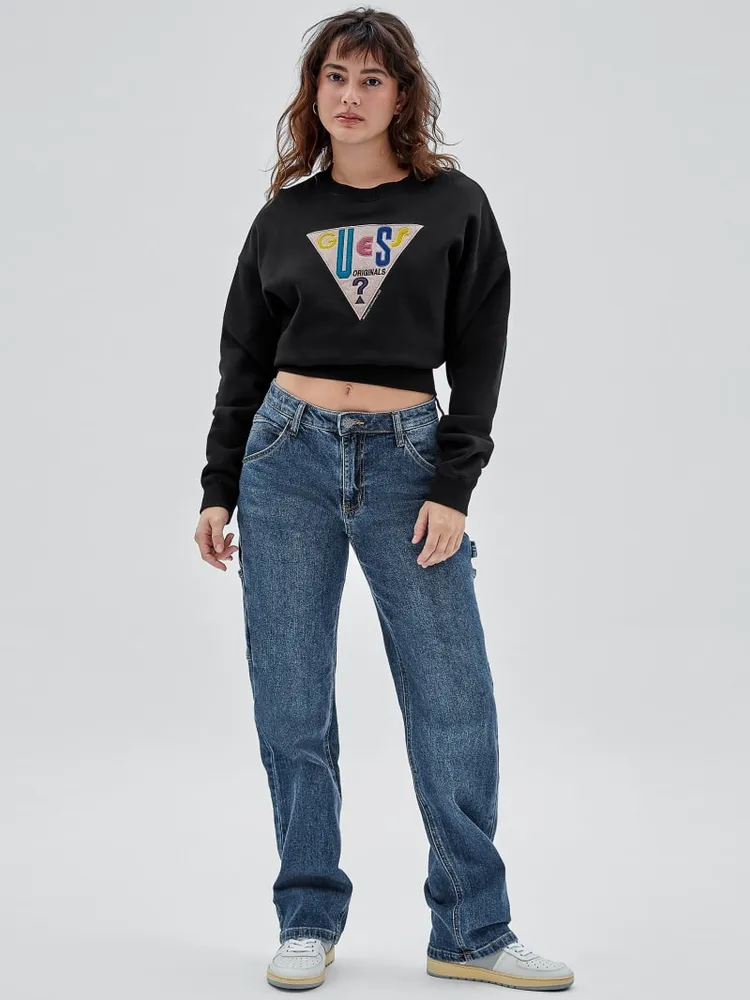 GUESS Originals Logo Crewneck Pullover