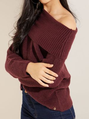 Eco Gerri Off-the-Shoulder Sweater