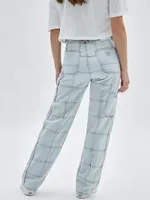 GUESS Originals Windowpane Carpenter Jeans