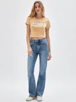 GUESS Originals Grid Baby Crop Tee