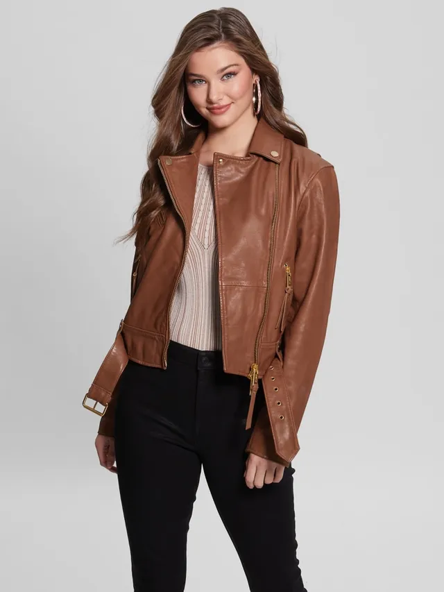 Best 25+ Deals for Draped Faux Leather Jacket