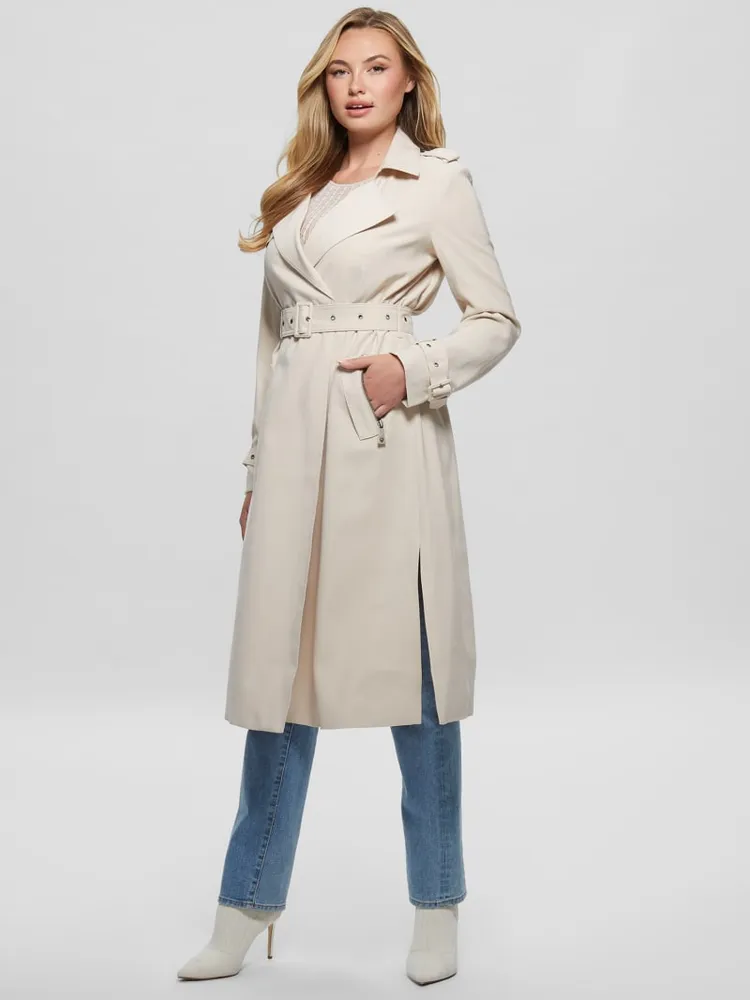 Stefania Longline Trench Coat