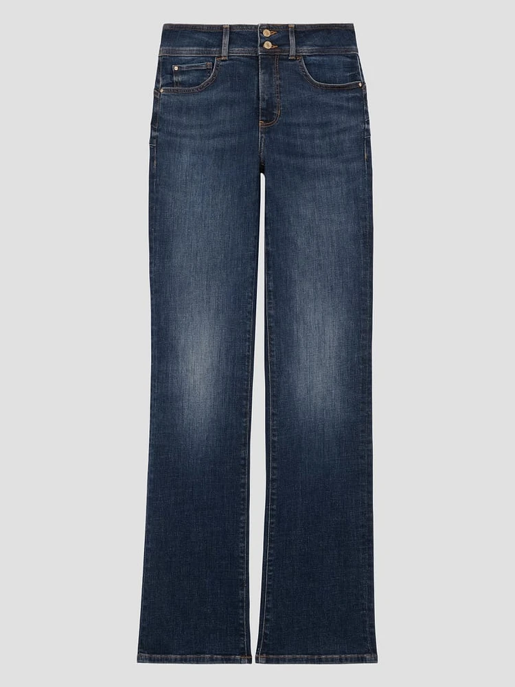 Eco Shape Up High-Rise Straight Jeans