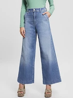 Dakota Cropped Wide-Leg Jeans