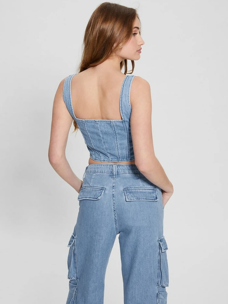 Neil Denim Bustier