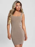 Lucia Rib-Knit Mini Dress