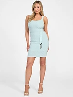 Genna Diamond Knit Sweater Dress