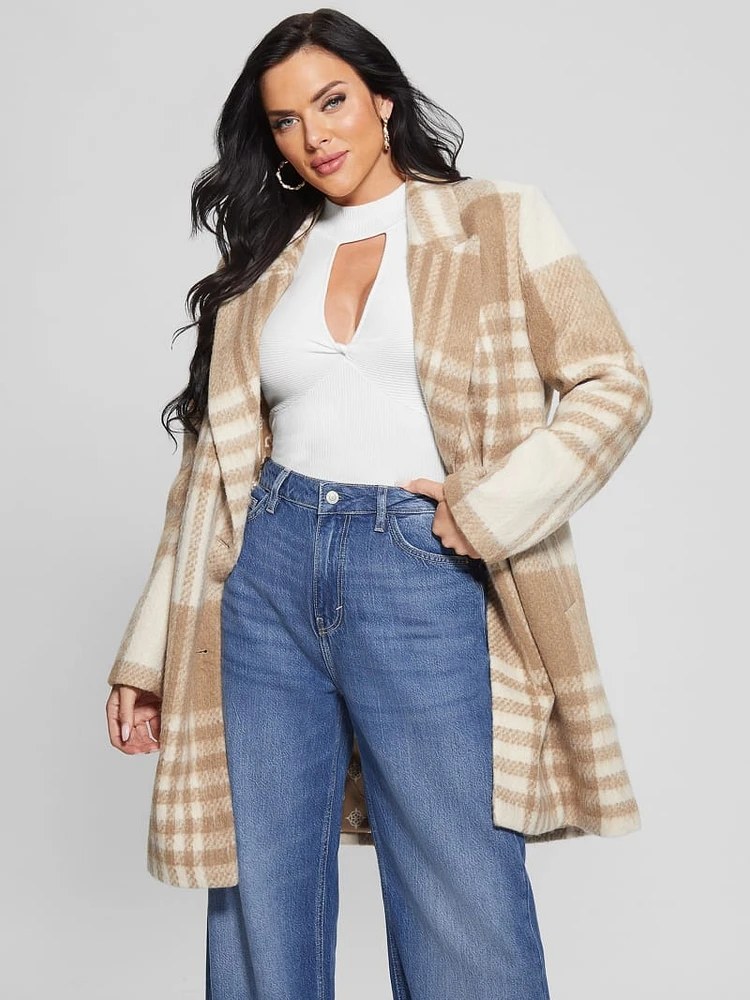 Ramona Plaid Coat