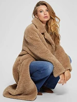 Eco Alina Teddy Longline Coat