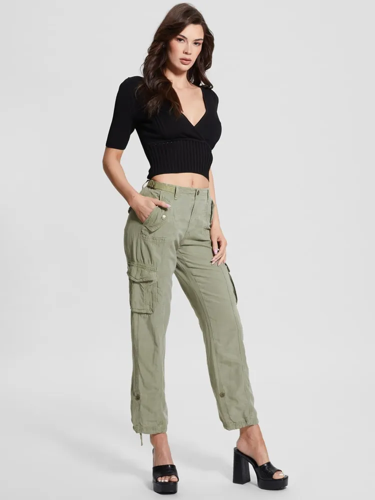 Eco Nessi Linen Cargo Pants