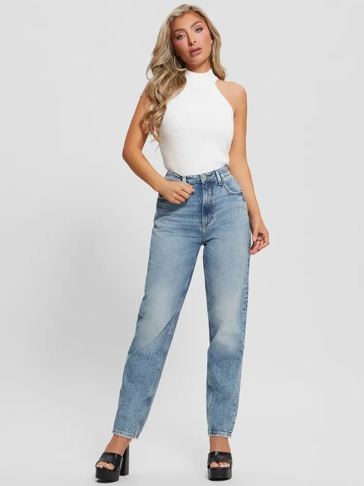 Eco High-Rise Mom Jeans