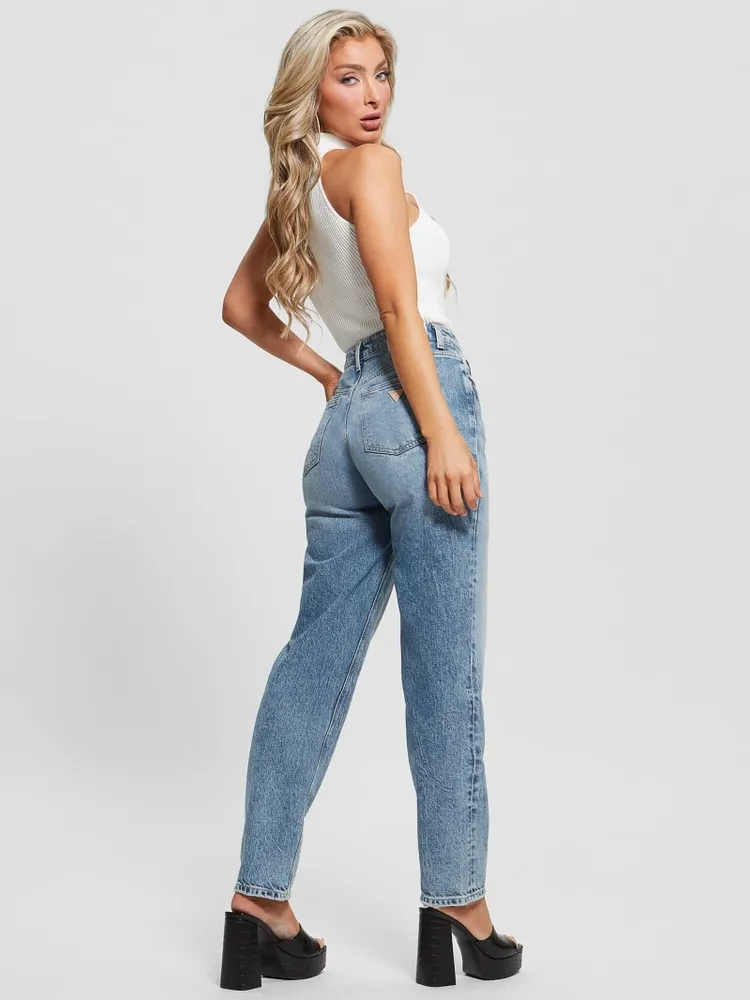 Eco High-Rise Mom Jeans