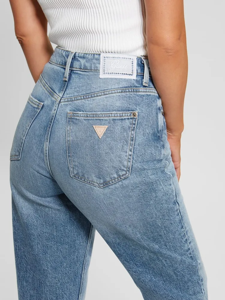 Eco High-Rise Mom Jeans