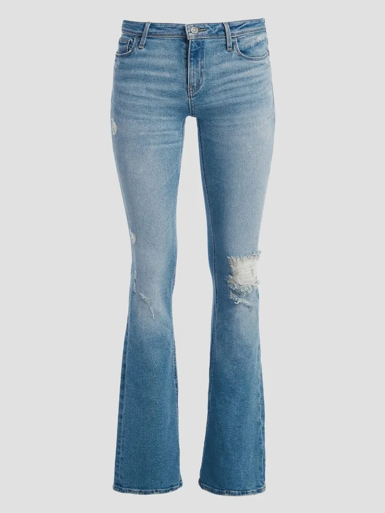 Eco Ryder Low-Rise Flare Jeans