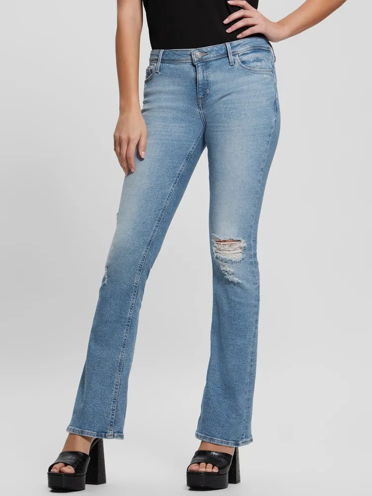 Eco Ryder Low-Rise Flare Jeans