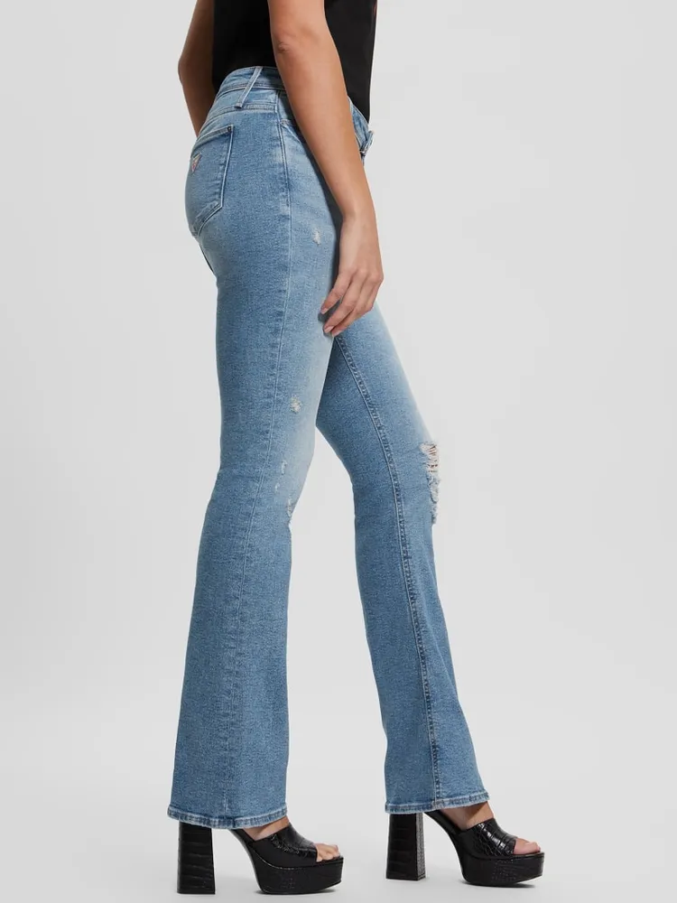 Eco Ryder Low-Rise Flare Jeans