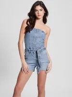 Eco Skylark Denim Romper