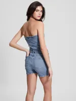 Eco Skylark Denim Romper