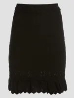 Eco Deeta Pointelle Skirt