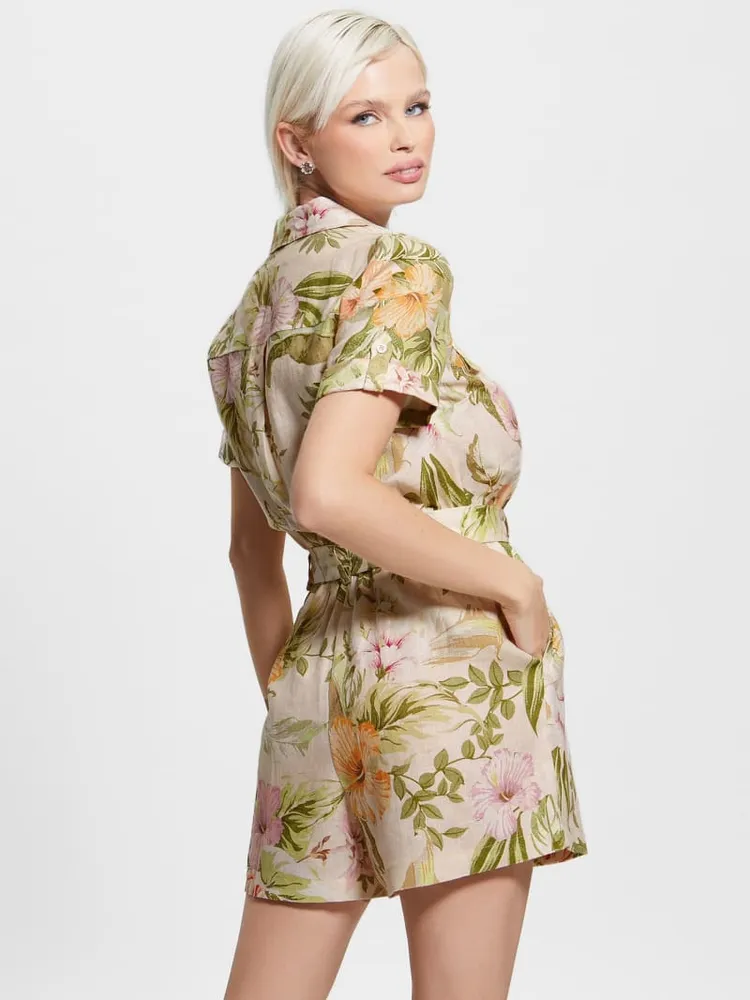 Eco Cindy Linen Romper