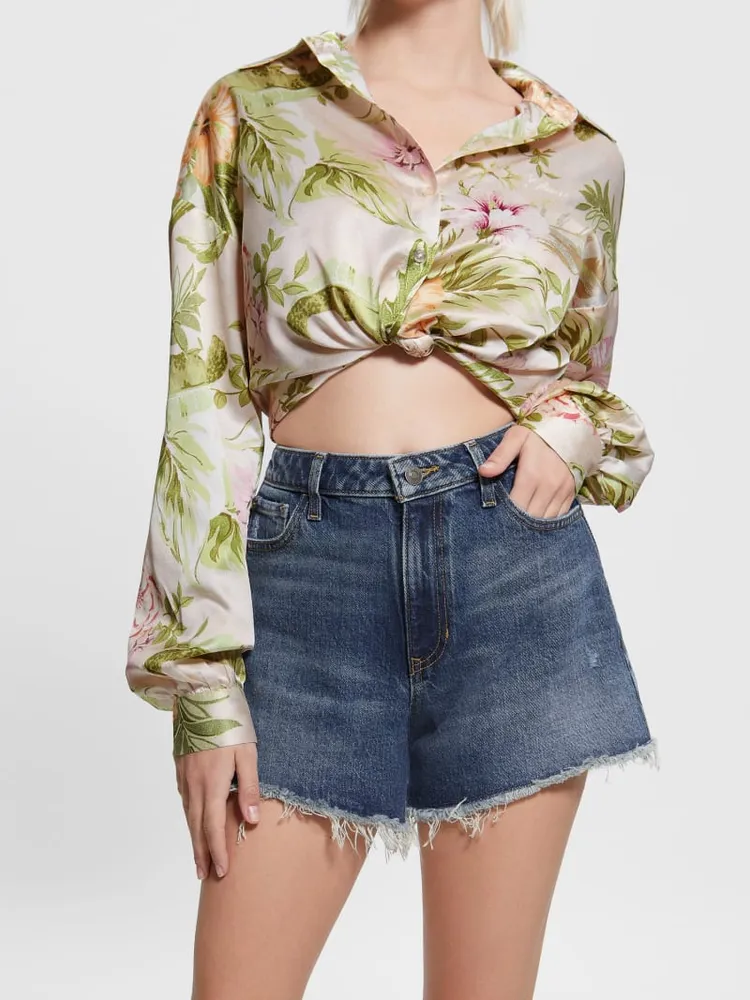 Relaxed Midi Shorts