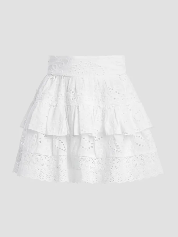 Arielle Eyelet Skirt