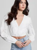 Stella Eyelet Top