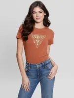 Eco Multi-Tone Sequin Logo Tee