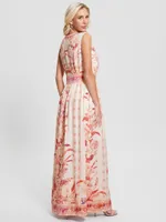 Gisel Printed Maxi Dress