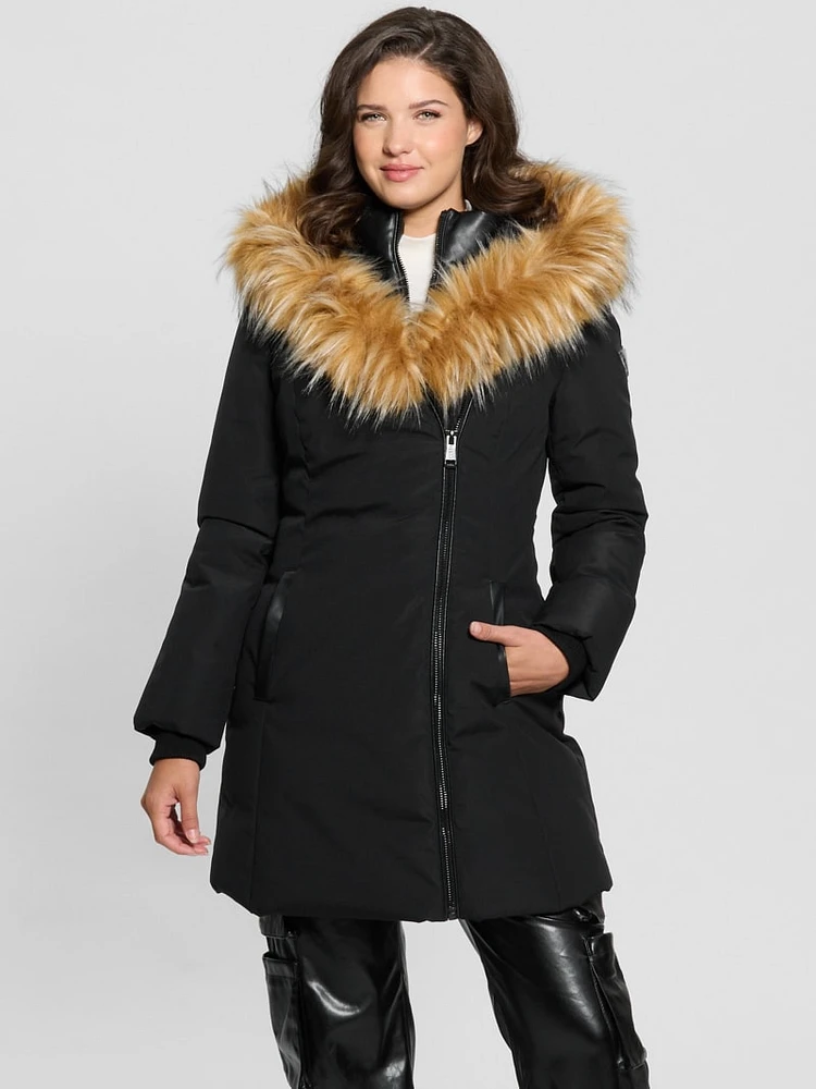 Mid-Length Puffer Jacket