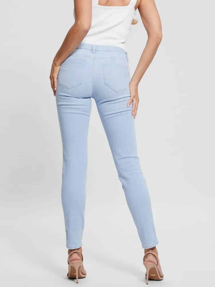 American Eagle Outfitters Denim X Sky High Jegging in Cold Blue