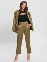 Eco Alejandra Sateen Croc Pants