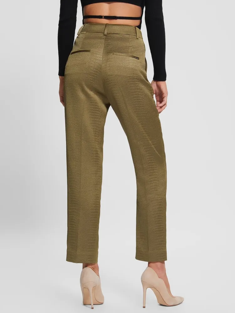 Eco Alejandra Sateen Croc Pants