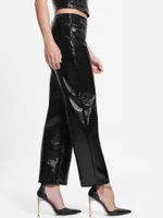 Monica Faux-Leather Pants