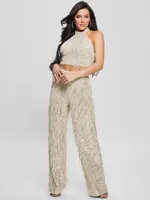 Heidi Sequin Fringe Pants