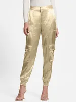 Eco Soundwave Satin Cargo Pants