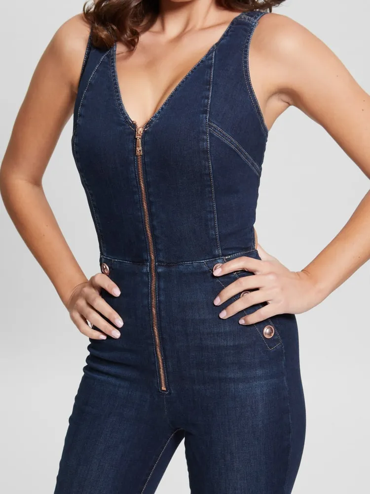 Lara Denim Romper